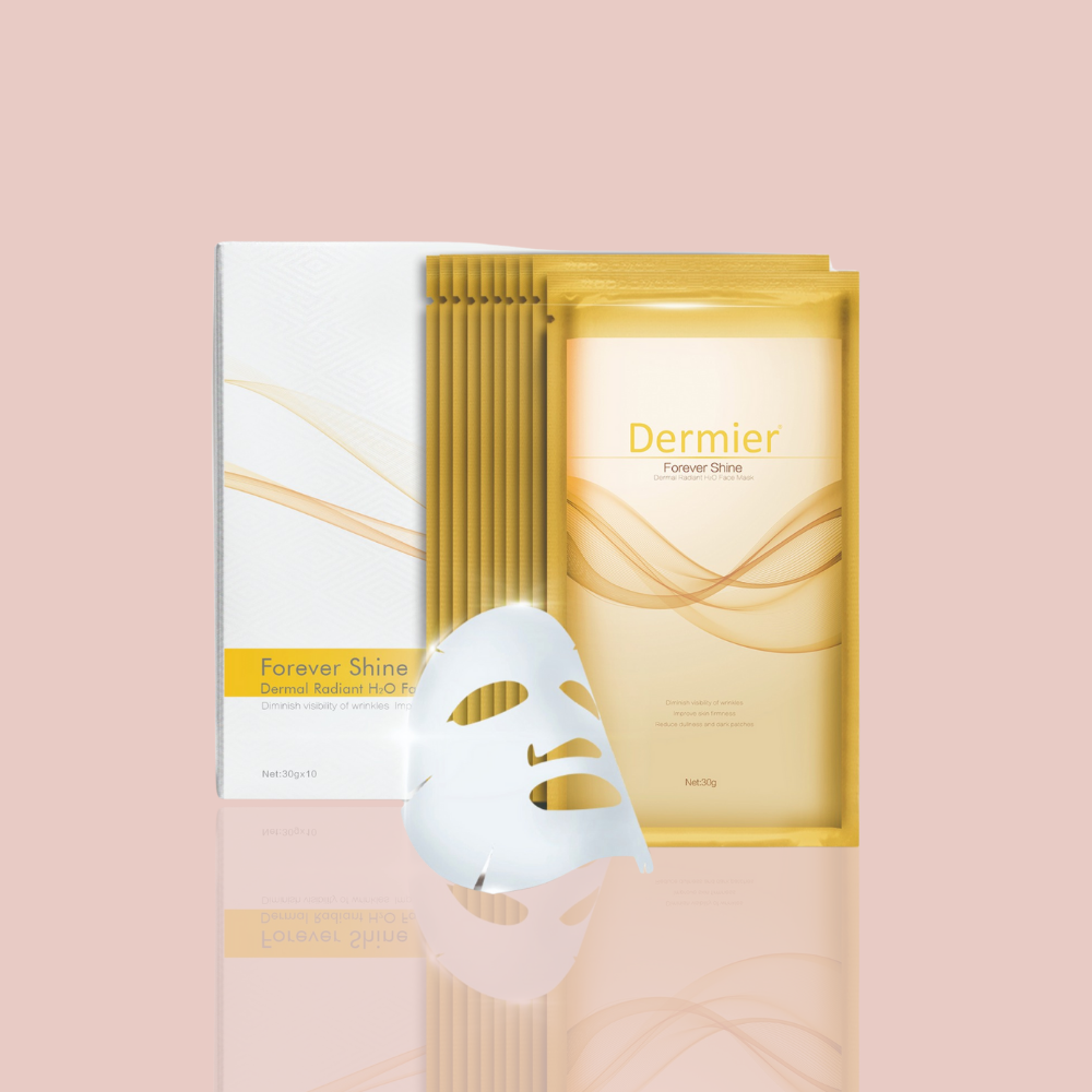 DERMIER Forever Shine Dermal Radiant H2O Face Mask|卓越提亮水光3D面膜(女神的秘密)